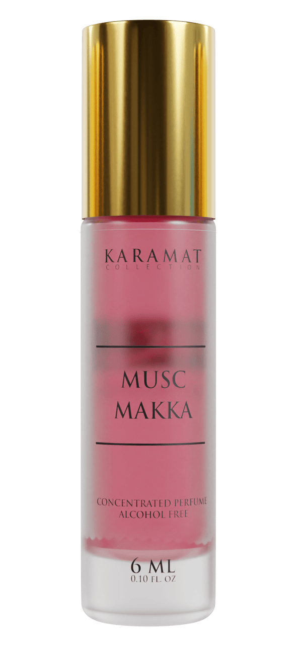 MUSC MAKKA 6ml – Un parfum spirituel et serein qui capture l’essence de la pureté et de la dévotion, idéal pour les moments de réflexion.