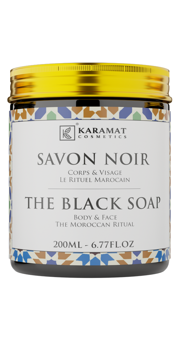 Le secret ancestral pour une peau rayonnante
Notre savon noir est un nettoyant naturel et polyvalent pour le corps. Il nettoie votre peau en profondeur, élimine les impuretés et les cellules mortes, et laisse votre peau douce et revitalisée